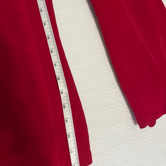 Valentino Red Vintage wide legged cropped Jumper - Picture 14 of 14